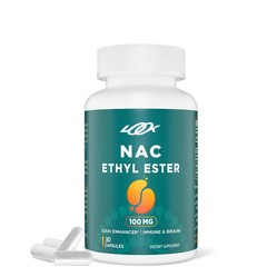 N-acetylcysteine Ethyl Ester NAC – Capsules Containing 600mg Glycine