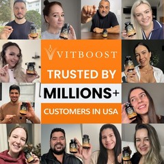 VITBOOST Vitamin D3 K2 Complex Easy to Swallow Vitamin D D3 5000 IU 125 mcg…