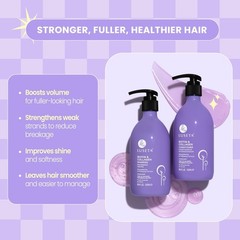 Luseta Biotin & Collagen Shampoo and Conditioner Set for Thinning Hair – T