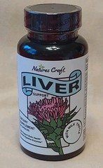 Nature’s Craft Liver Support Dietary Supplement 60ct Exp. 04/2026 Sealed