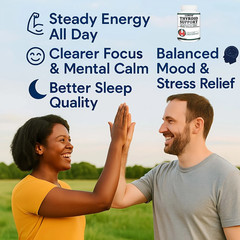 Thyroid Support for Women & Men – Selenium 300mcg Iodine 500mcg – 60 Capsules