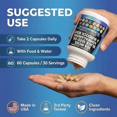 Clean Nutraceuticals Sea Moss Black Seed Oil Ashwagandha Turmeric W/ Vitamin