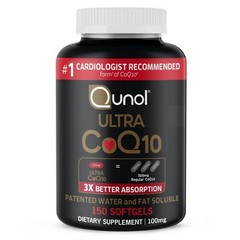 CoQ10 100mg Softgels Enhanced Absorption Heart Health Energy 150 Count