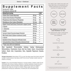 Bloating Relief & Liver Support Tablets with Turmeric, Milk Thistle | 60 Count
