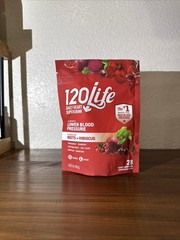 120Life Daily Heart Superdrink Powder Drink Mix Beets+Hibiscus 6.53oz 28sv