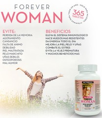 Multivitaminas Forever Woman 365 tabletas 1 year supply vitaminas para la mujer