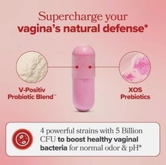 1-3PACK URO O Positiv Vaginal Probiotics for Women pH Balance w/ Prebiotic 60pcs