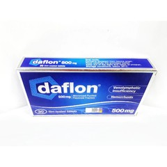 3 X Daflon 500mg Tablets 30 Count – Plant-Based Flavonoid Supplement Free Ship