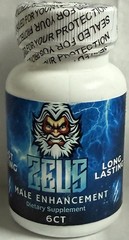 Zeus 1800mg Male Vitality Supplement – Stamina & Performance Support 6 bottle