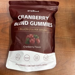 avaRoot Cranberry Mixed Gummies – Probiotics + 1 Count (Pack of 1)