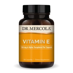 Dr. Mercola Vitamin E – Supports Healthy Skin Antioxidant Status – Tocopher…