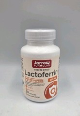 Jarrow Formulas – Inc. Freeze Dried Lactoferrin 250 mg 60 Caps 02/2029 Exp