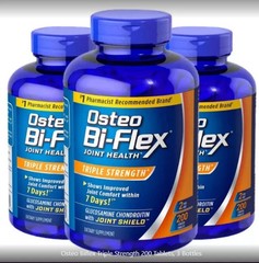 5 Pack Osteo Bi-Flex Triple Strength Dietary Supplement 200 Tablets – Exp 2028