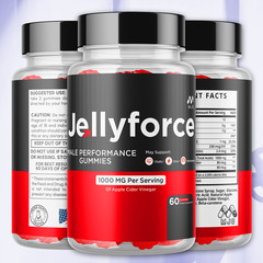 (3 Pack) Jellyforce Male Gummys Advanced Male Jelly Force Formula 180 Gummies