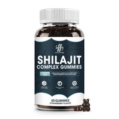 Pure 100% Himalayan Organic Shilajit Gummies Shilajit Resin Natural Supplement