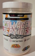 MuscleSport Collagen Peptides FRUITY CEREAL FLAVOR 390G
