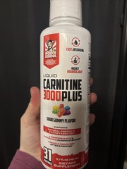 Old School Labs Liquid Carnitine 3000 Plus 31 Serv New Sour Gummy Exp 3/2028
