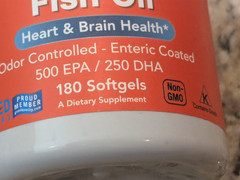 Now Foods Ultra Omega-3 Fish Oil 180 softgels exp: 02/2029