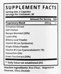 (2 Pack) Gluco Bio Blood Sugar Balance Pills, GlucoBio Heart Health 120 Capsules