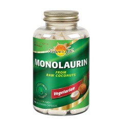 Nature’s Life Monolaurin Capsules, 990 mg | Vegetarian | 180 ct