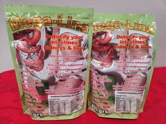 2 pack Megalina Detoxify your Intestines, Kidneys & Liver Flax Seed 14 oz 12/28