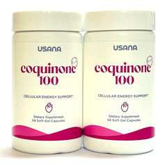 usana coquinone 100 56 capsules (2 packs ). EXP 01/2027 or later
