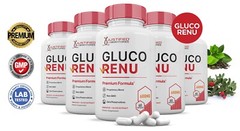 Gluco Renu 688MG Blood Support Formula Gluo Renew Glyco Optimizer Pills 5 Pack