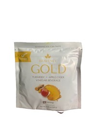 Bravenly Gold Apple Cider Vinegar + Turmeric Beverage 8.47 oz – 30 Sticks