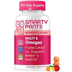 SmartyPants Masters Formula Women’s 50+ Multivitamin Gummies -Gluten Free 120 Ct