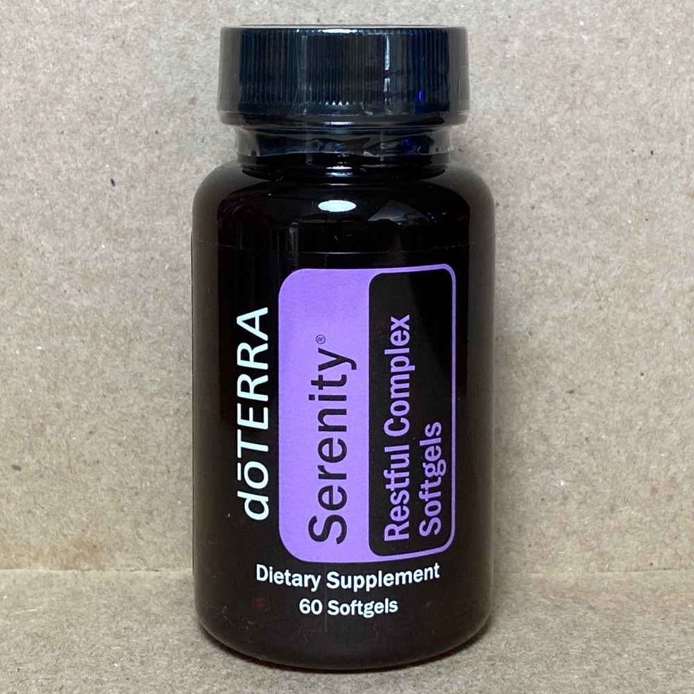 Official Authentic doTERRA Serenity Restful Complex Supplement 60 Softgels