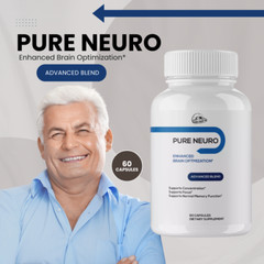 Pure Neuro Enhance Brain Optimization 5 Bottles 300 Capsules