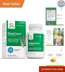 Non-Drowsy Immune Support – SinuCare 60 Softgels for Sinus & Bronchial Health