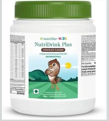 2 Pack Of 400 Gram Each Amway Nutrilite Kids Drink Chocolate Flavour 400 Grams.