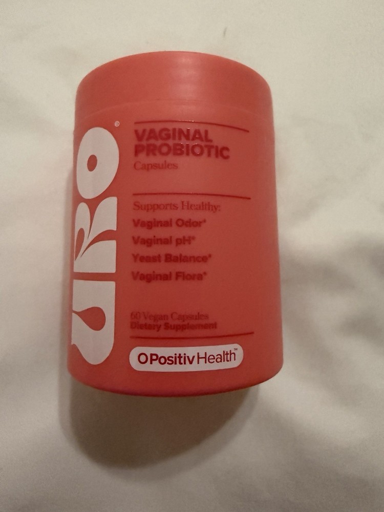 O Positiv Vaginal Probiotic 60 Capsules EXP 07/062026 pH Balance Yeast Support
