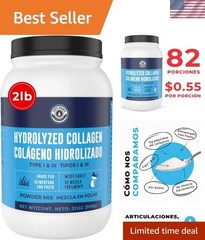 Grass-Fed 2lb Collagen Powder – Unflavored Supplement for Youthful Skin & Joints