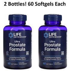 Life Extension Ultra Prostate Formula – 60 Softgels 2 Pack