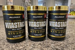 Allmax Nutrition Vitastack 30 Multi-Pack 90 Days Pack of 3 Total 810 Pills New