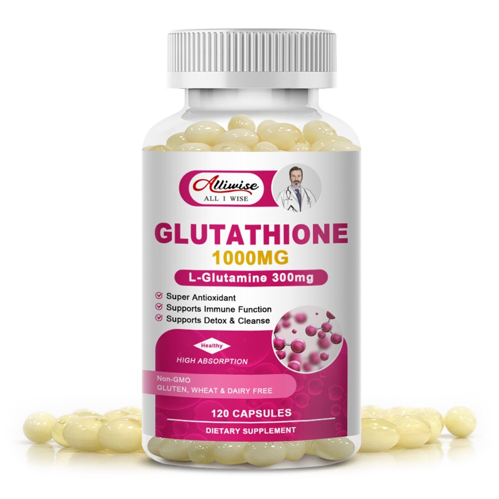 L-Glutathione 1000mg Tablets – Liver Health, Antioxidant, UV Protection Support