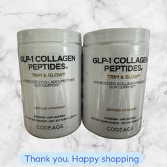 FOR 2 Codeage Collagen Powder Supplement Unflavored Non-GMO Gluten-Free 10.58 OZ