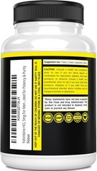 Yohimbine HCL Capsules 5mg Gluten Free Non-GMO for Men Women 270