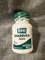 MediNatura, BHI, Diarrhea, 100 Tablets 03/2026