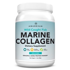 Premium Anti-Aging Marine Collagen Powder 17.6 Oz | Wild-Caught Hydrolyzed Fish