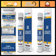 Zinc Lozenge Tablets – Immune Support Supplement – Trace Mineral for Men & Women