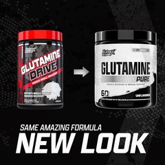Nutrex Pure Glutamine Powder Muscle Recovery Immune Support 60 Servings 300 Gram