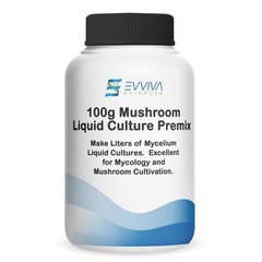 Mushroom Liquid Culture Premix 100 Grams – Evviva Sciences – Make Liters of Y…