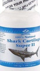 4 bottles Natural Shark Cartilage, 750mg, 100×4=400caps