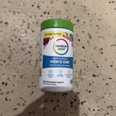 Rainbow Light Men’s One Multivitamin – High Potency with Vitamin C, D & Zinc