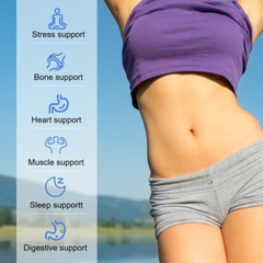 1800mg Magnesium Taurate Supports Cardiovascular Health and Reduces Anxiety USA
