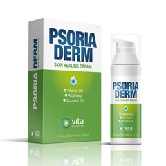 Psoriaderm Psoriasis Cream Reduce Redness Itch Scaling | Vitamin D3 MSM Aloe