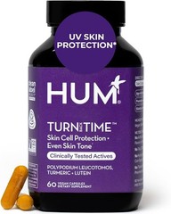 HUM Turn Back Time Anti Aging Skin Support SupplementCapsules Daily Formula 100g